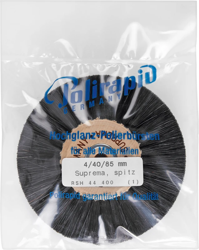 Suprema Rundbürsten  Stück  mit Holzkern, 4-reihig, spitz, Kern: 40 mm, Außen: 85 mm