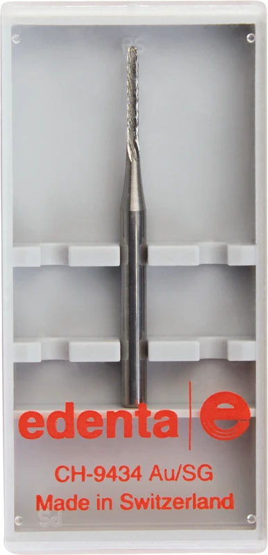 HM Parallelfräser 2636  Stück  Kreuzverzahnung oben rund, HPK 103, Figur 137, 8 mm, ISO 010