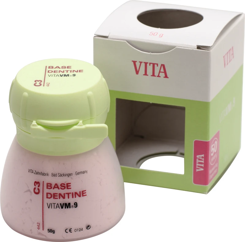 VITA VM® 9 classical A1-D4®  Dose  50 g Pulver base dentine C3