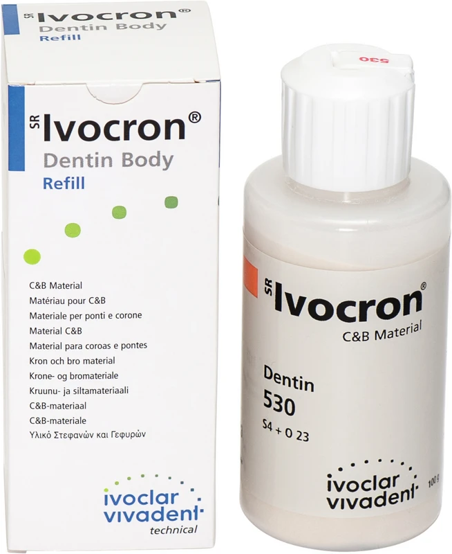 SR Ivocron®  Flasche  100 g Pulver dentin 530\3C