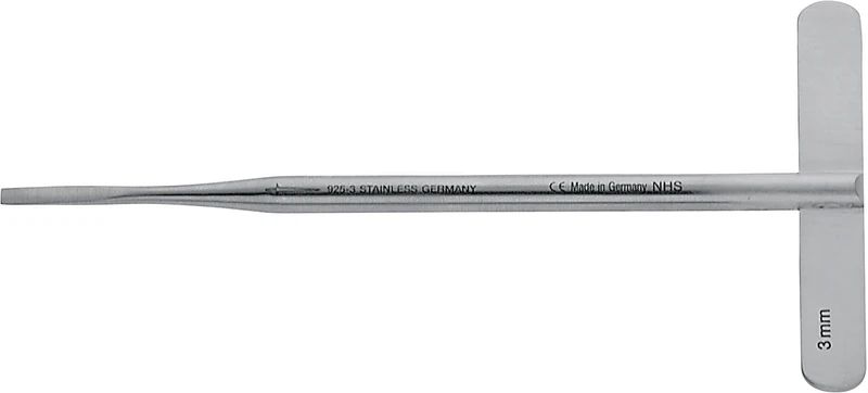 Drehmeissel  Stück  925-3, 130 mm, 3 mm, gerade