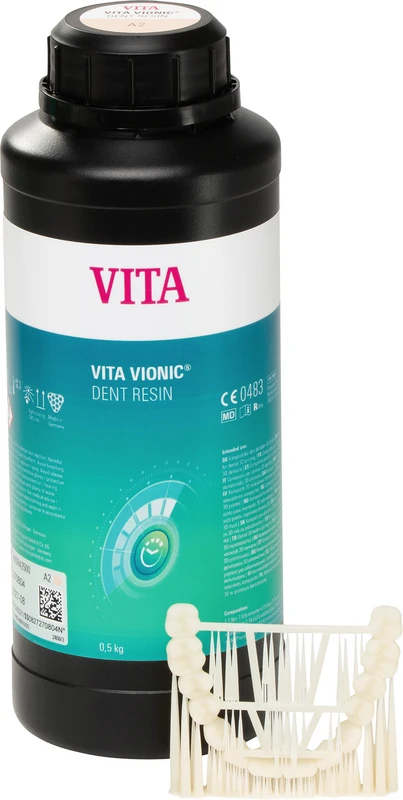 VITA VIONIC® DENT RESIN   Flasche  0,5 kg 0M1