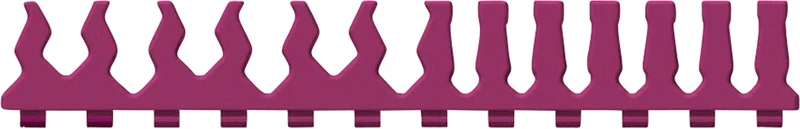 Silikonsteg für MELAstore® Tray   Packung  2 Stück für Tray Opthalmologie\100\50\33, pink