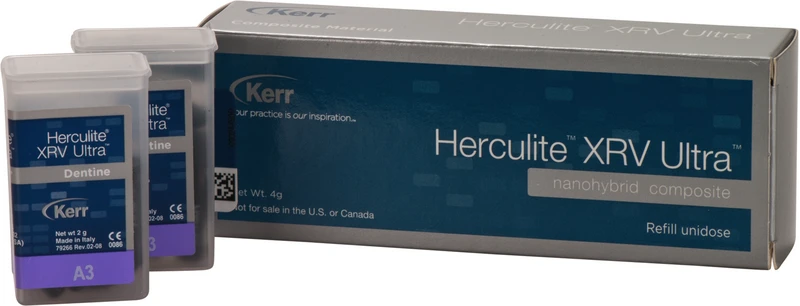 Herculite® XRV Ultra  Packung  20 x 0,2 g Unidose dentin A3