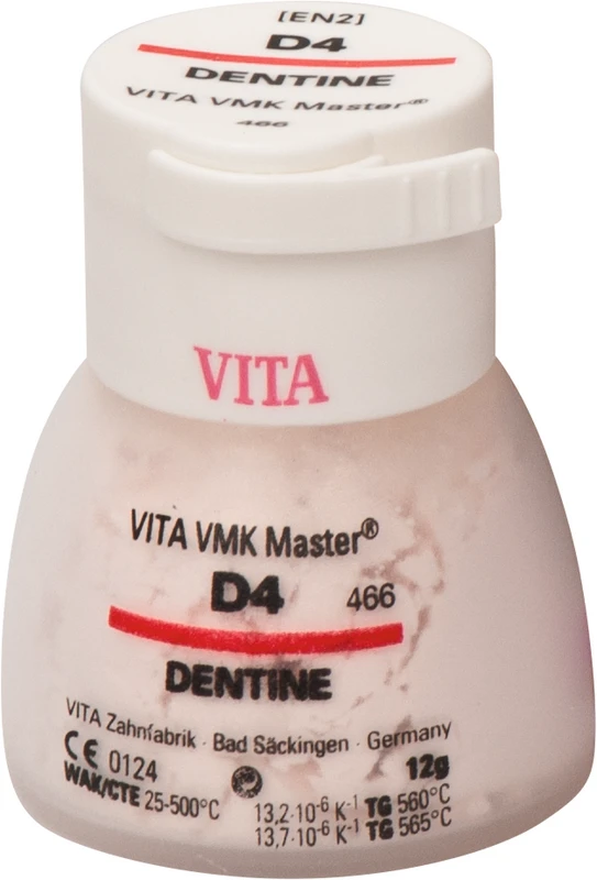 VITA VMK Master® VITA classical A1-D4®  Dose  12 g Pulver dentine D4