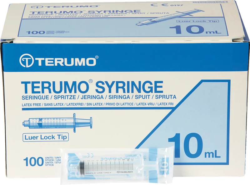 Terumo® Spritzen  Packung  100 Stück 10 ml