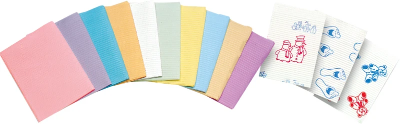 Crosstex Patienten Servietten  Karton  500 Stück dusty rose, 48 x 33 cm