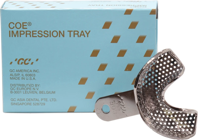 GC COE® Impression Tray Partiell BM  Stück  UK Vorderzahnbereich, perforiert, Nr. 32