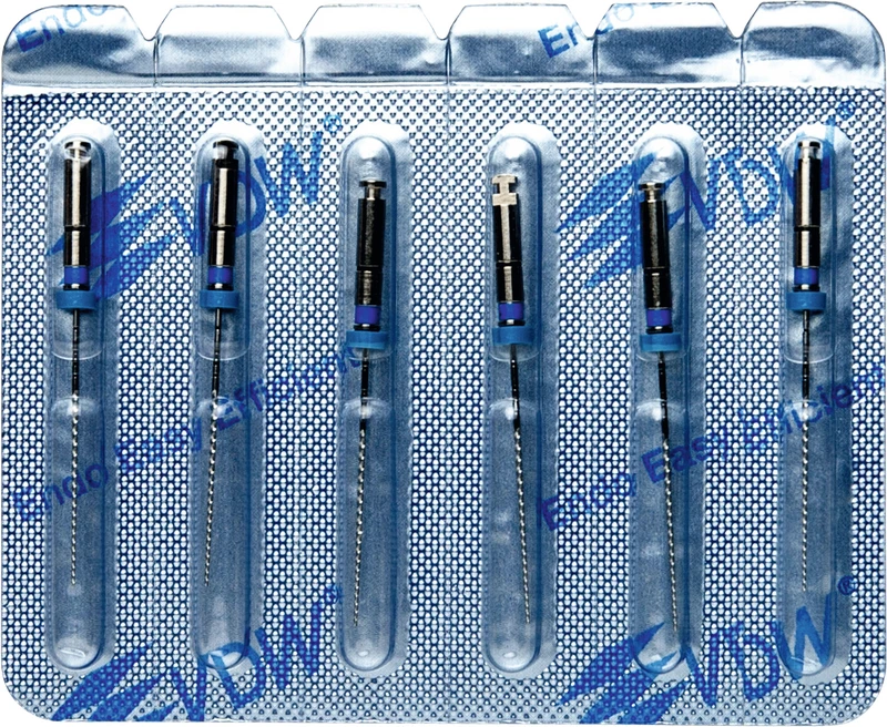 FlexMaster® Instrumente  Packung  6 Stück 25 mm, Taper.02 ISO 030