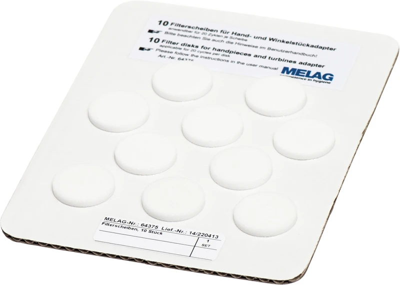Keramik-Filterscheibe  Packung  10 Keramik-Filterscheiben