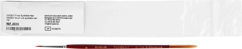 TOPDENT Pinsel Synthetik-Haar  Stück  Größe 0