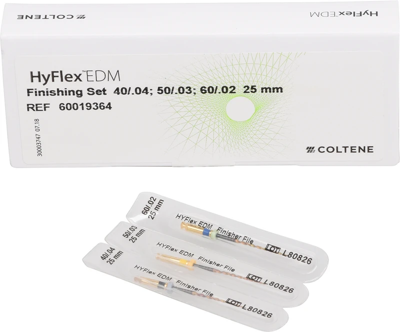 HyFlex EDM NiTi-Feilen  Set Simple  3 Finishing Feilen 25 mm