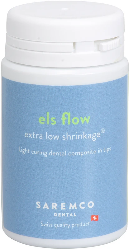 els extra low shrinkage® FLOW  Packung  16 x 0,3 g Tip A3,5\B4