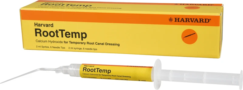 Harvard RootTemp  Packung  2 ml Spritze, 6 Endo-Tips