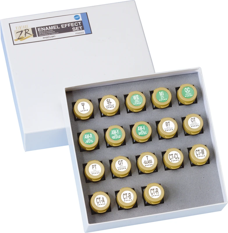 VINTAGE ZR  Enamel effekt Set