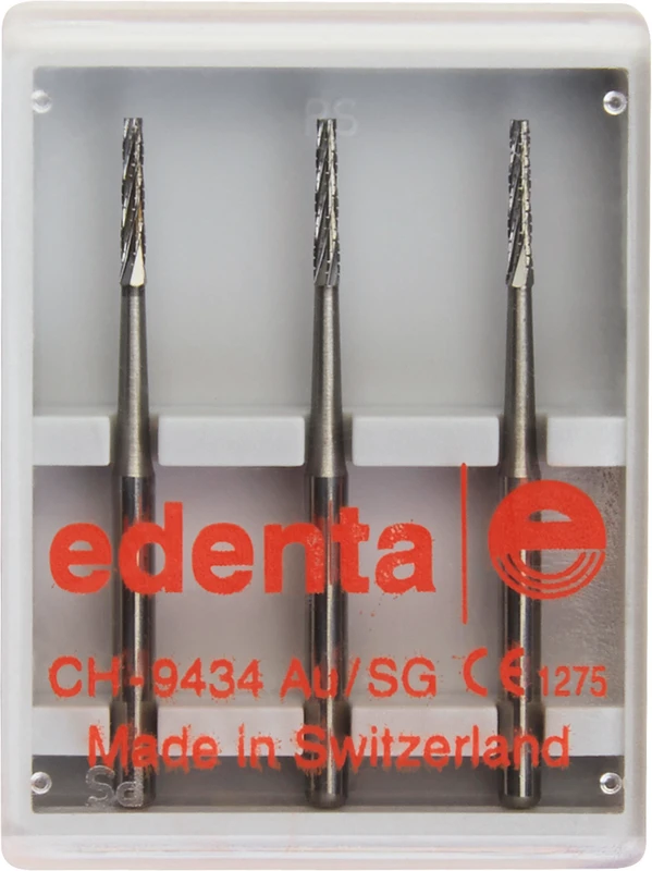 Chirurgie Fräser HM C254  Packung  3 Stück FG XL, Figur 415, 6 mm, ISO 010