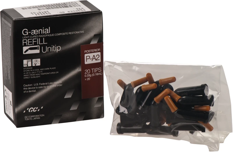 GC G-ænial®  Packung  20 x 0,33 g Unitip Posterior P-A2