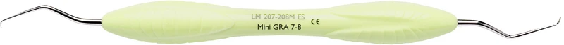 LM Mini-Gracey   Stück  Figur 7\8, für Molaren, hellgrün, LM-ErgoSense® Griff