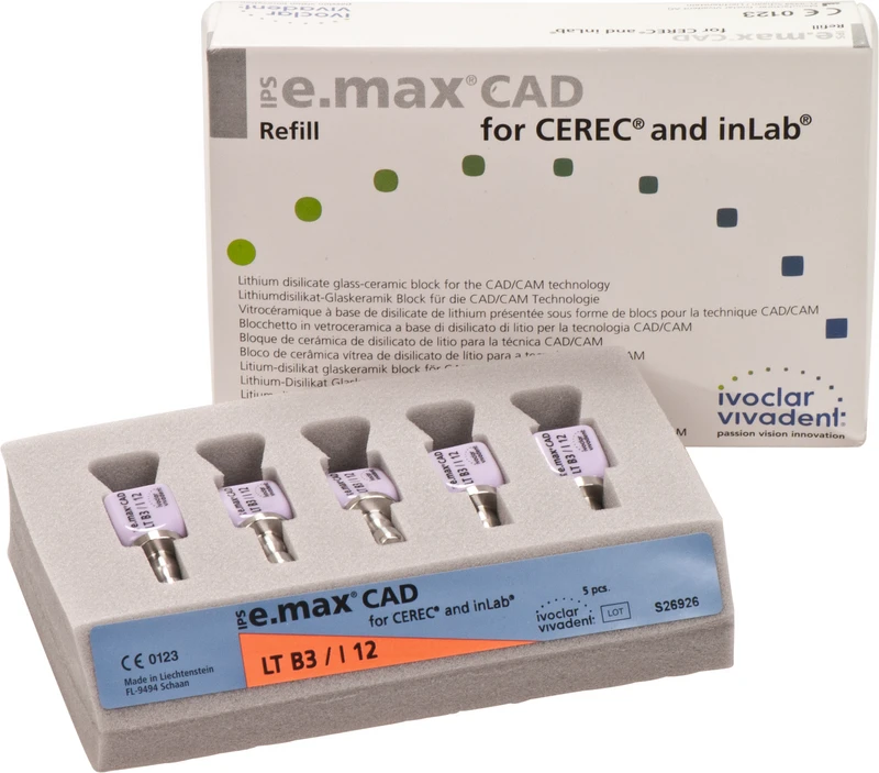 IPS Empress® CAD Multi for CEREC  Packung  5 Stück Gr. C14, B1