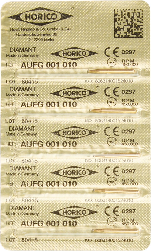 Diamant AuFG 001  Packung  5 Stück FG, Figur 001, ISO 010