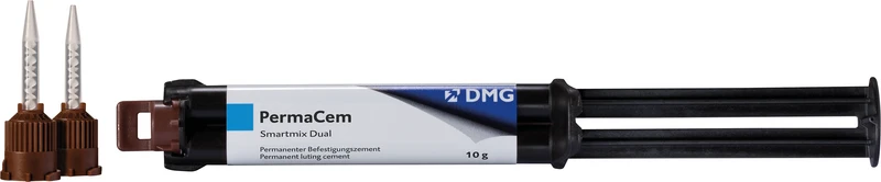 PermaCem Smartmix Dual  Packung  2 x 10 g Smartmix-Doppelspritze, 20 Smartmix-Tips