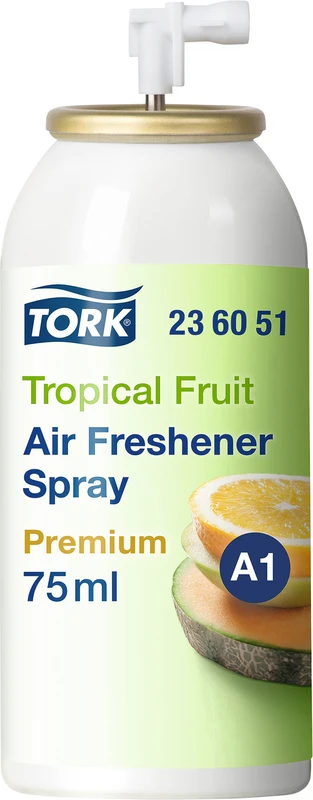 TORK® Lufterfrischer Spray  Karton  12 x 75 ml Sprühdose Tropical Fruit
