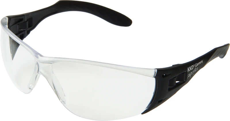 KKD® ANTI-FOG Schutzbrillen Superflex Click  Stück  klar, schwarz