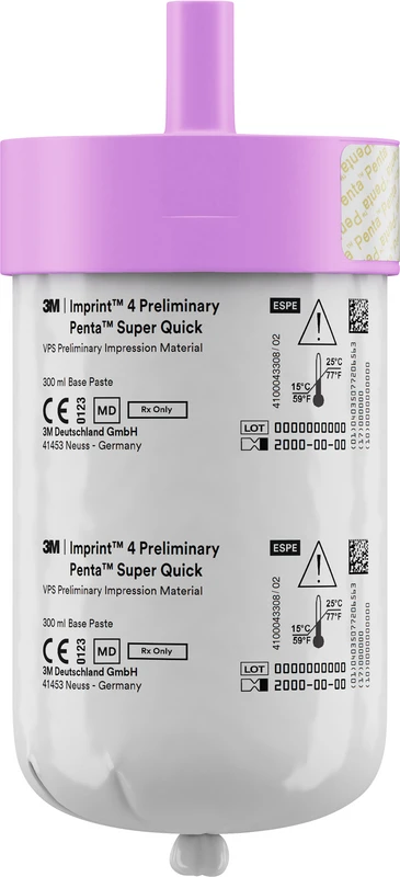 Imprint 4 Preliminary Penta  Refill Packung  2 x 300 ml Basis, 2 x 60 ml Katalysator Super Quick