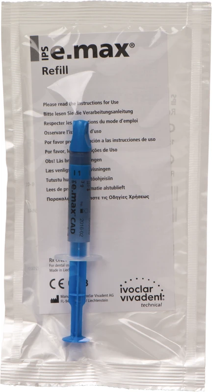 IPS e.max CAD Crystallization  Spritze  3 g Crystallization Shade I1