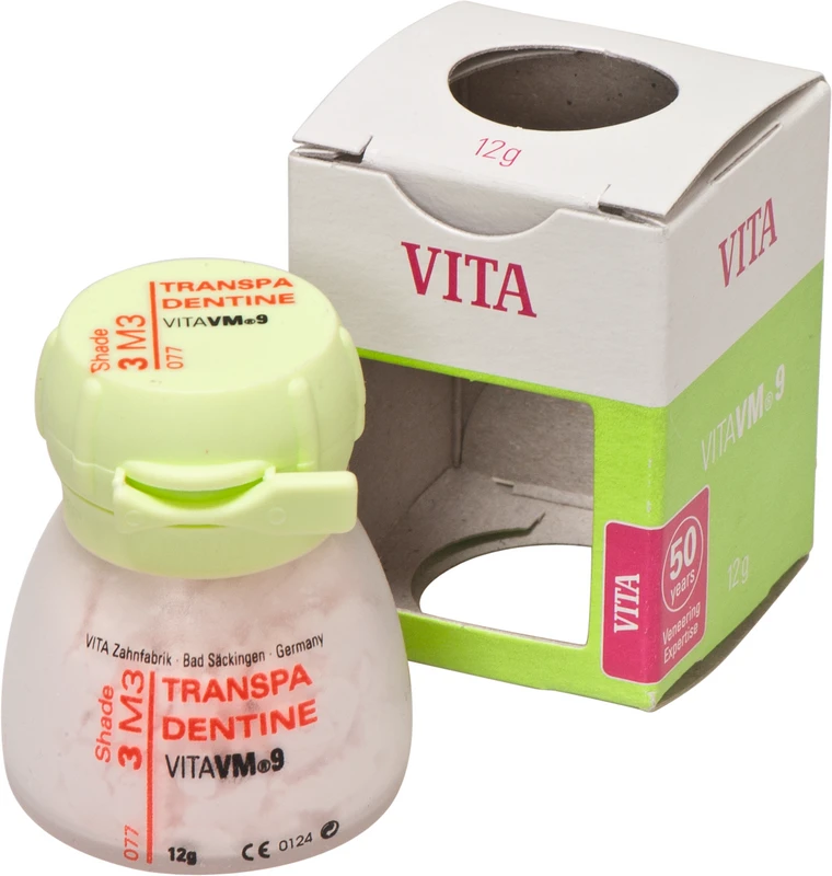 VITA VM® 9 3D-MASTER®  Dose  12 g Pulver transpa dentine 3M3