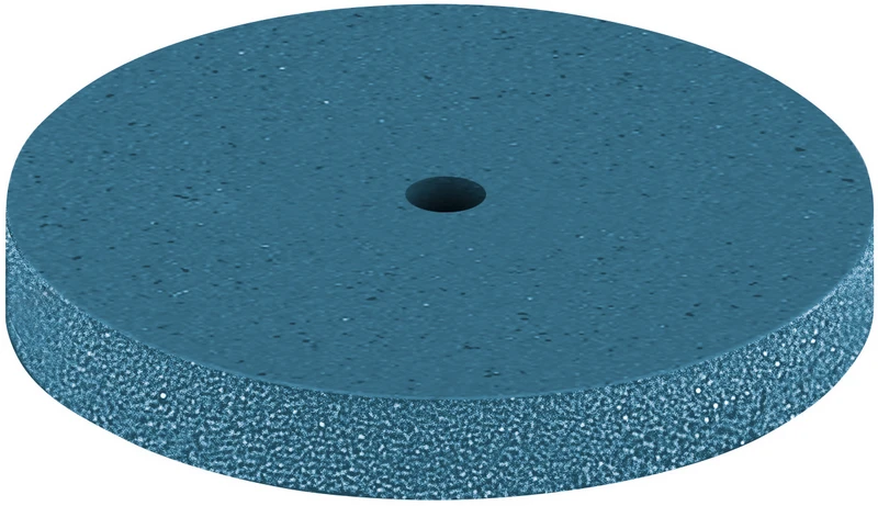 EVEFLEX  Packung  100 Stück unmontiert, blau sehr grob, Figur Rad, 22 x 3 mm