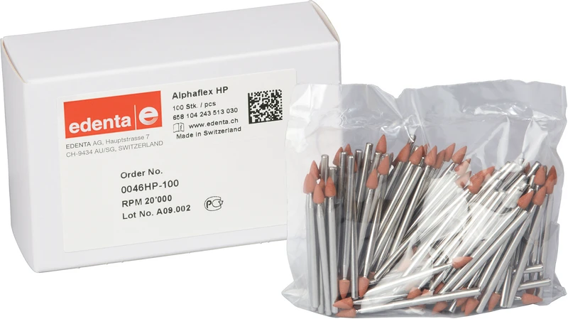 Alphaflex  Packung  100 Stück braun, HP, Figur 243, 6 mm, ISO 030