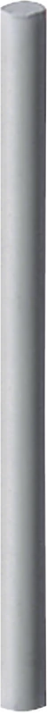 EVE DIAPOL®  Stück  unmontiert, grau fein, Figur Stift, Stirn spitz, 2,35 x 35 mm