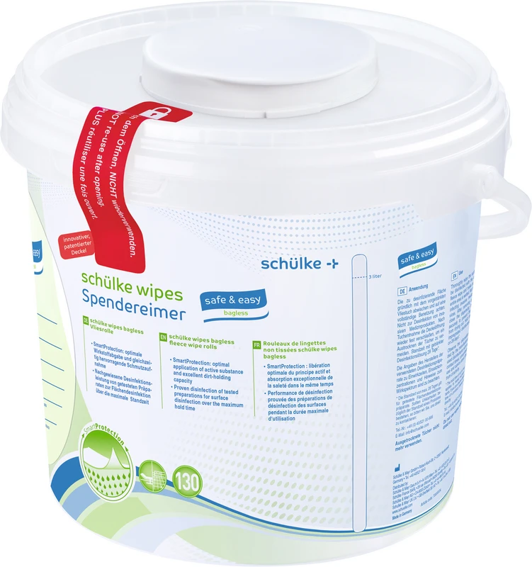 schülke wipes safe&easy   Karton  6 x 130 Stück