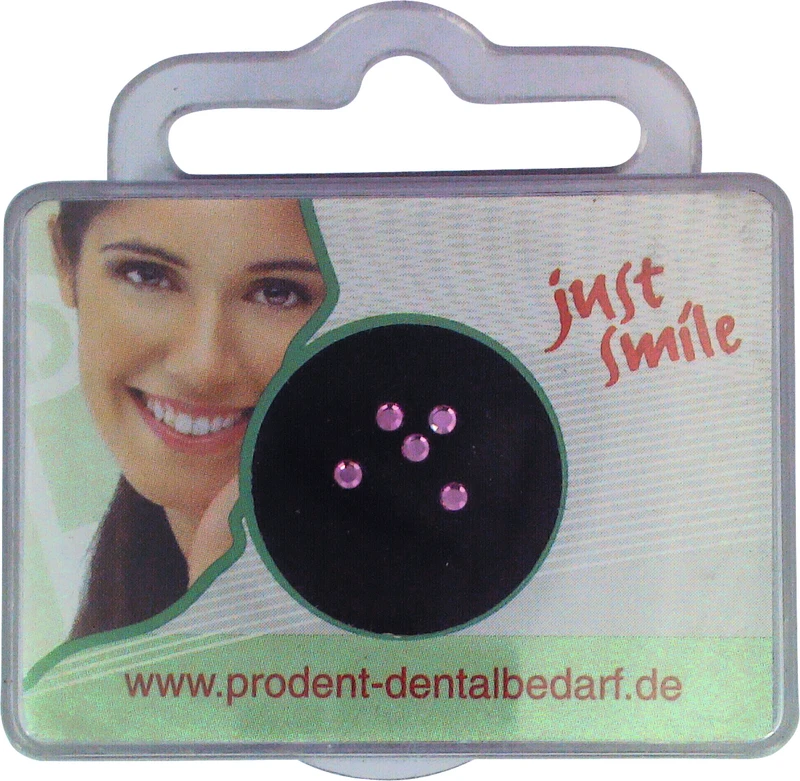 prodental Jewels  Packung  5 Stück pink, Ø 1,8 mm