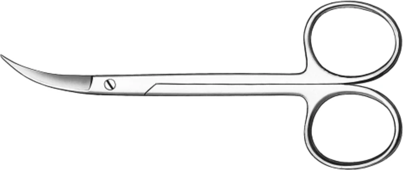 Zahnfleischscheren  Stück  808 1\2, gebogen