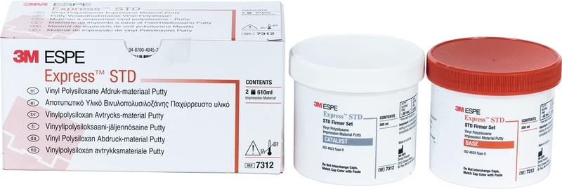 Express STD-Putty  Packung  550 g Dose Base Putty , 550 g Katalysator, normalhärtend