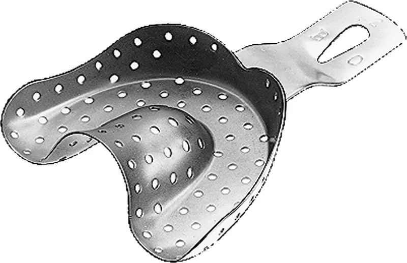 Abdrucklöffel nach Ehricke  Stück  OK Größe BO\0, perforiert