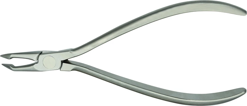 Universalzange nach Weingart   Stück  schmal, kreuzverzahnte Arbeitsenden, langer Griff