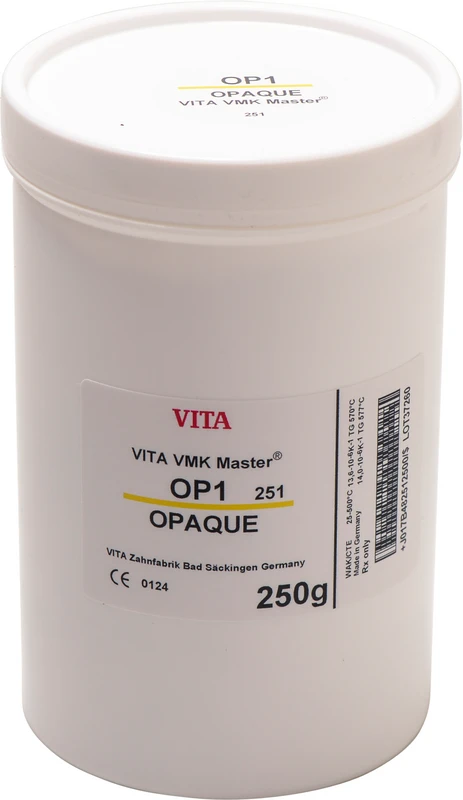 VITA VMK Master® VITA SYSTEM 3D-MASTER®  Dose  250 g Pulver opaque OP1