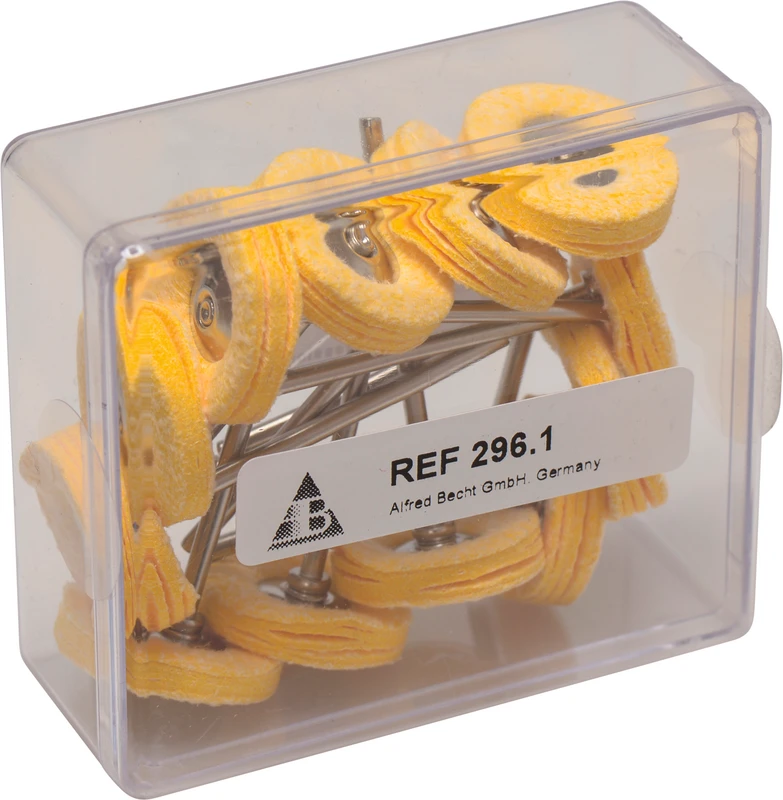 Microfaser-Schwabbel  Packung  12 Stück HP, Microfaser Leder, Ø 22 mm