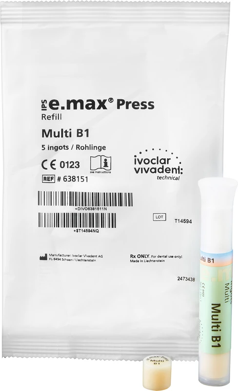 IPS e.max® Press Multi  Packung  5 Stück B1