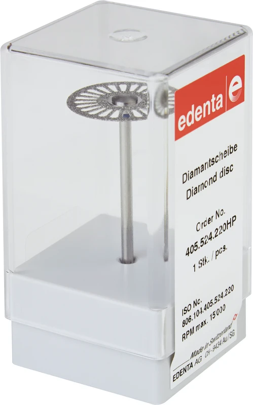 Diamantscheibe 405  Stück  blau Standard, HP, Figur 405, 0,25 mm, ISO 220