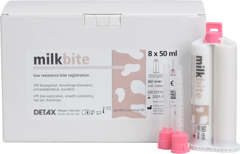 milkbite  Ecopackung  8 x 50 ml Doppelkartusche, Zubehör