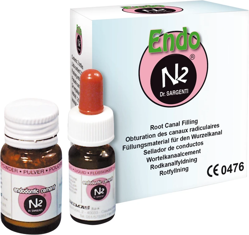 Endo N2® Cement  Set  10 g Pulver, 6 g Liquid