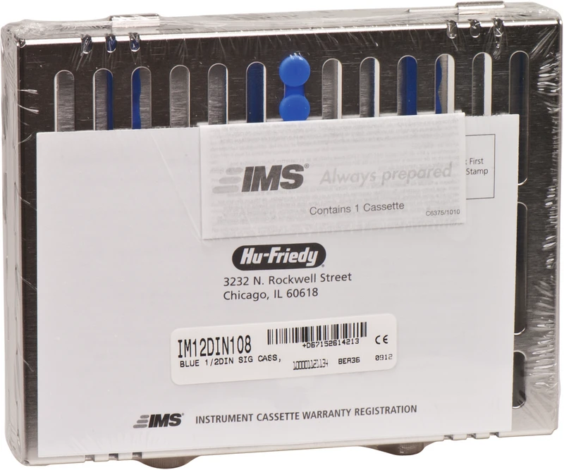 Container\Kassetten  Stück  Kassette, IM12DIN108, blau