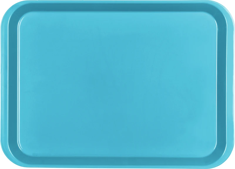 B-Lok Tray  Stück  Tray 34 x 24,5 x 2,2 cm, ohne Einteilung türkis
