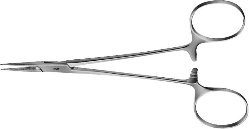 Arterienklemme nach Micro-Halsted  Stück  BH108R, 125 mm, gerade