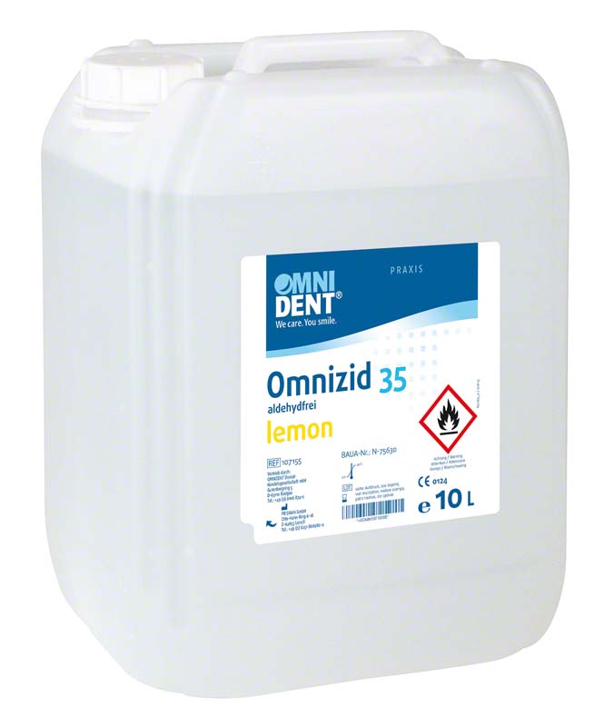 Omnizid 35  Kanister  10 Liter Liter Lemon