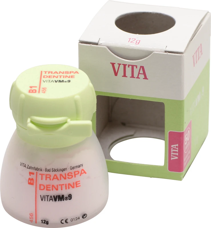 VITA VM® 9 classical A1-D4®  Dose  12 g Pulver transpa dentine B1